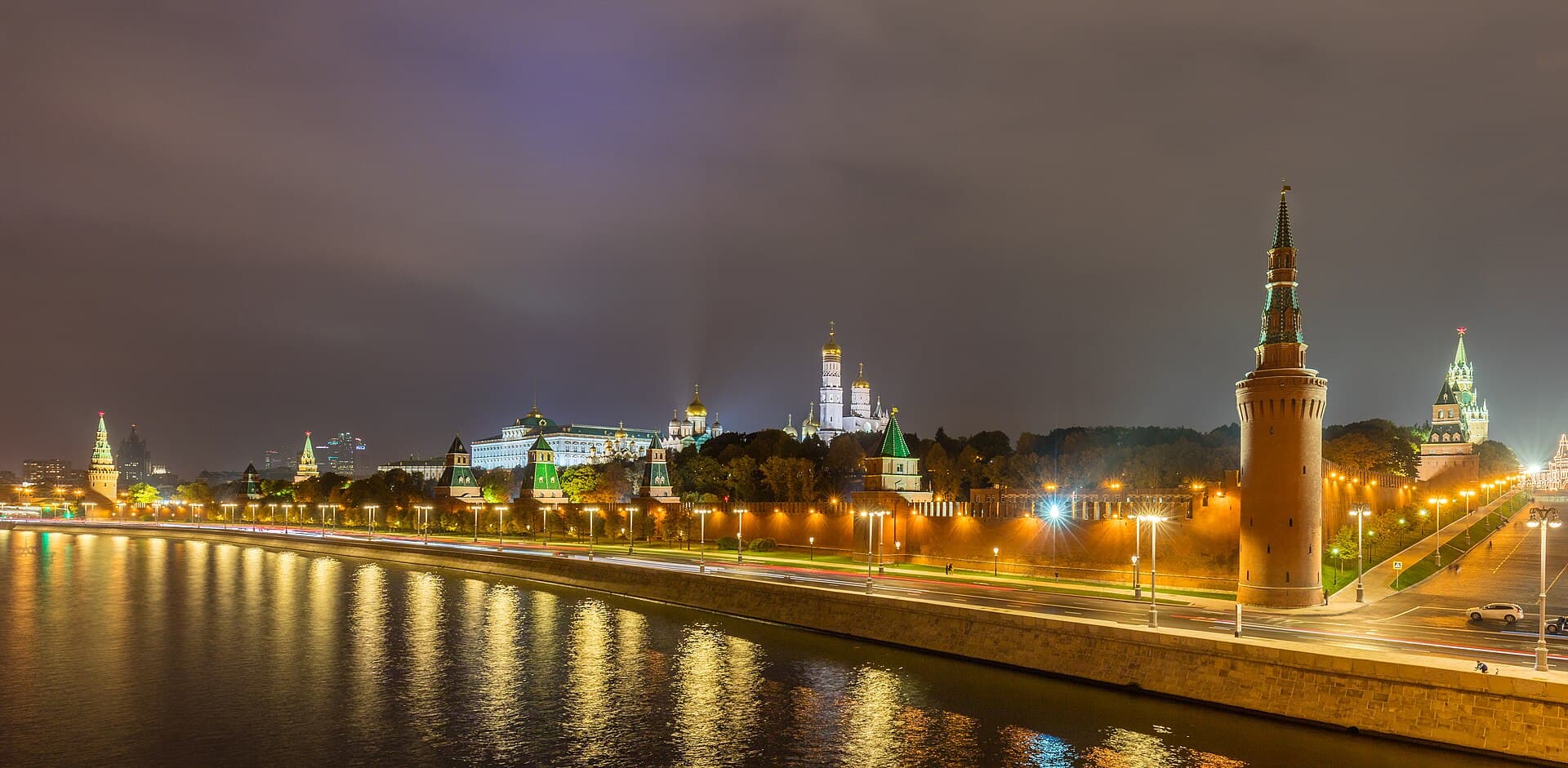 General view of the Kremlin in Moscow, Russia, taken 3 October 2016.
